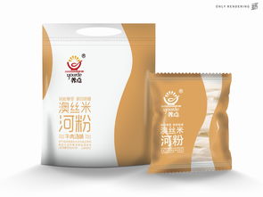 有機河粉食品包裝設計